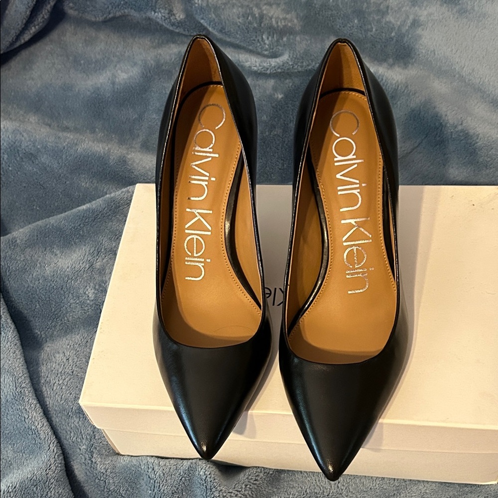 Calvin Klein Gayle Kid Skin Heel